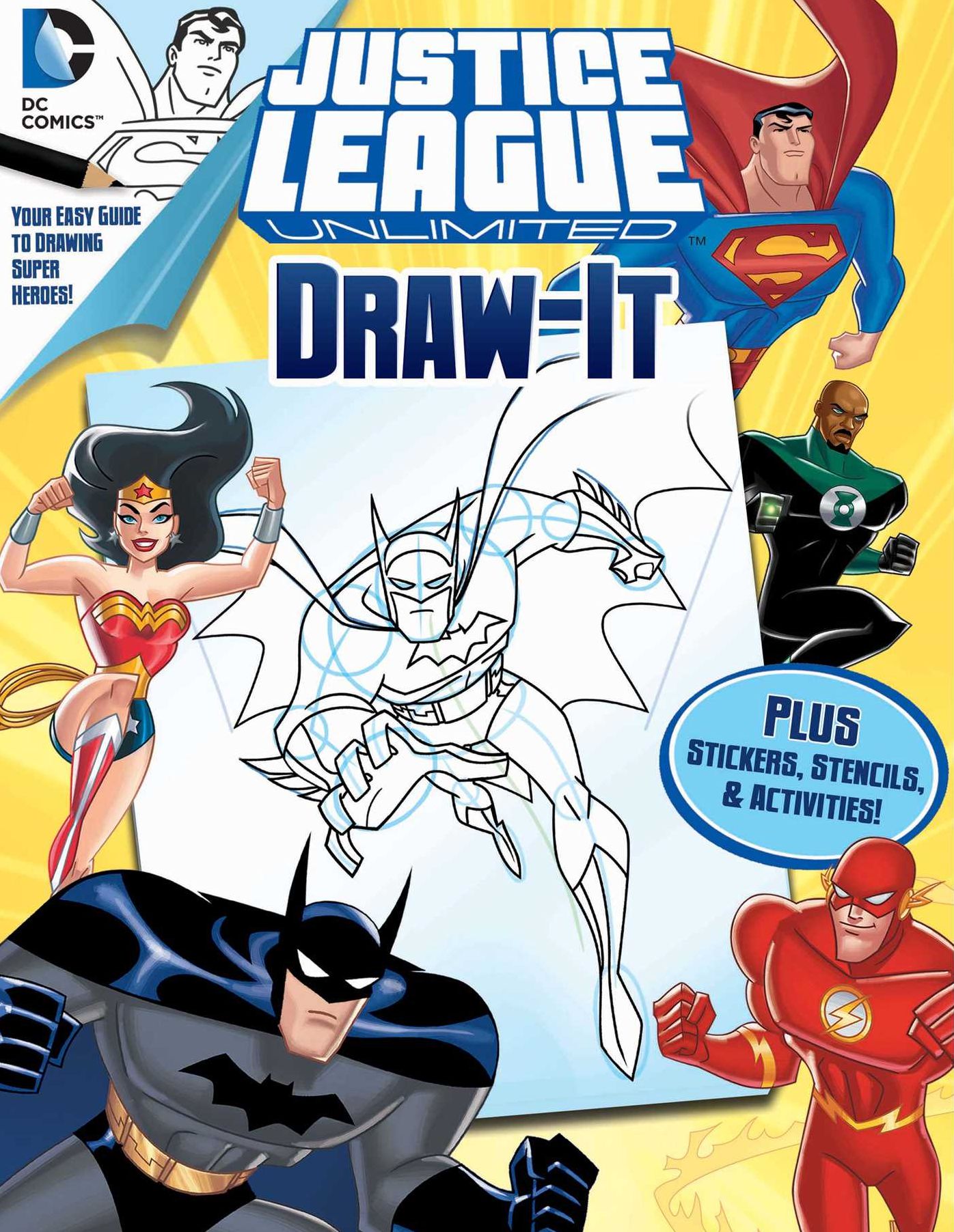 DC Justice League Draw It!