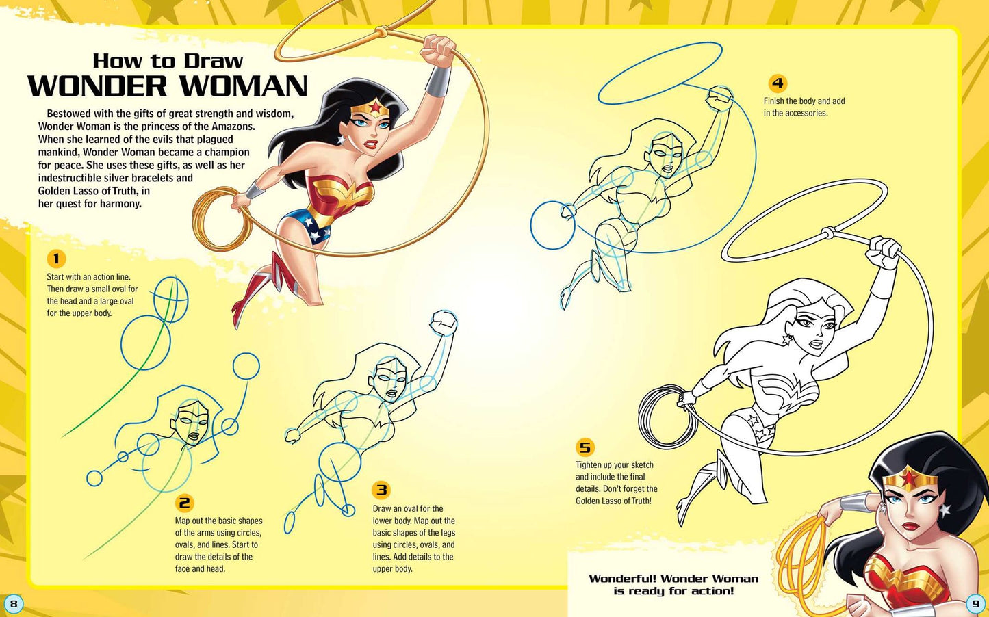DC Justice League Draw It!