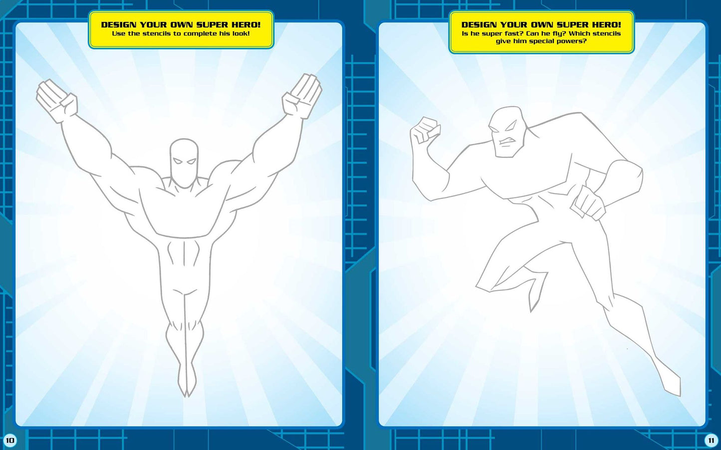 DC Justice League Draw It!