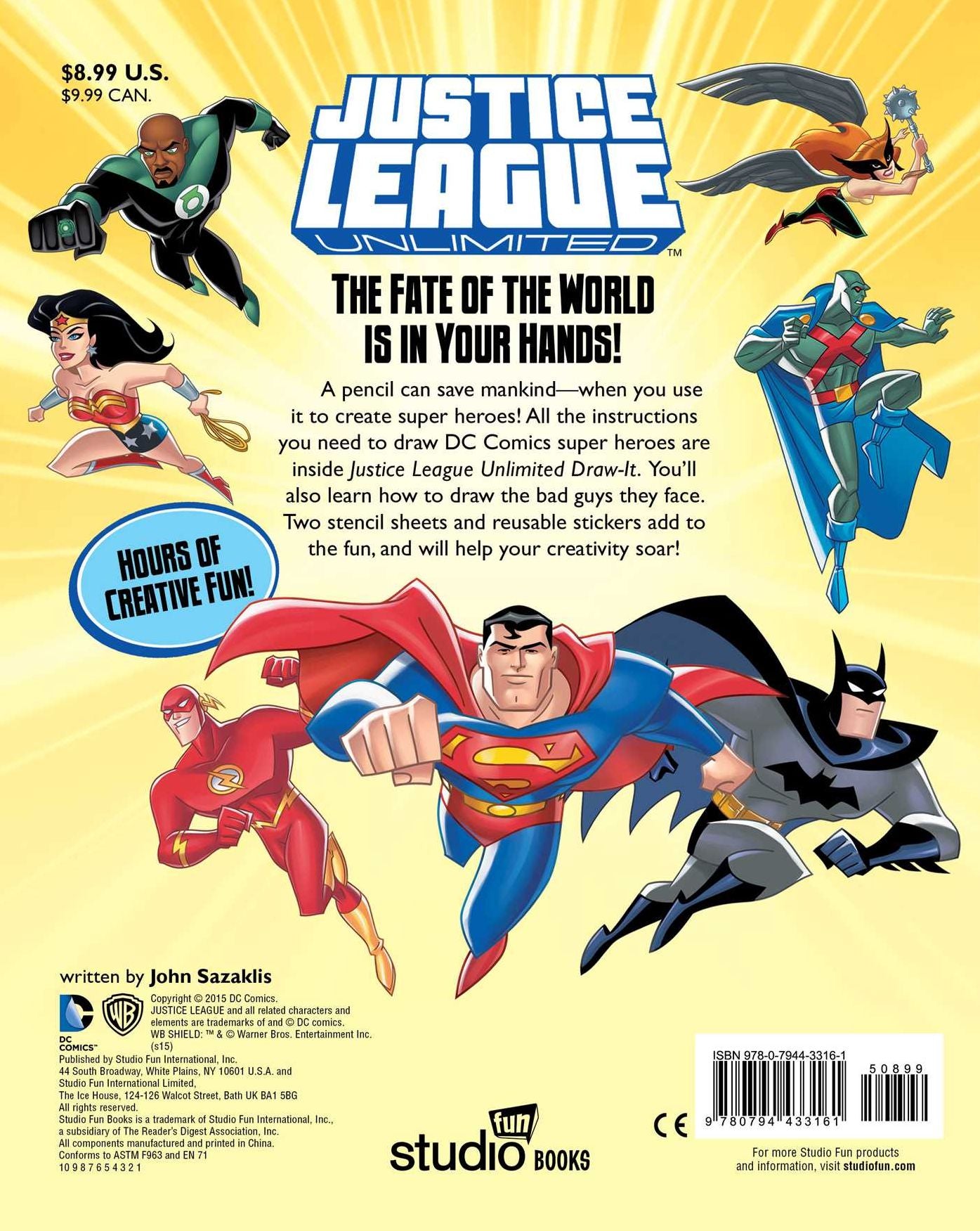 DC Justice League Draw It!