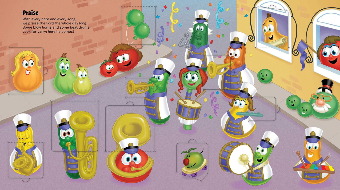 VeggieTales: Little Lessons from God: A Lift-the-Flap Book