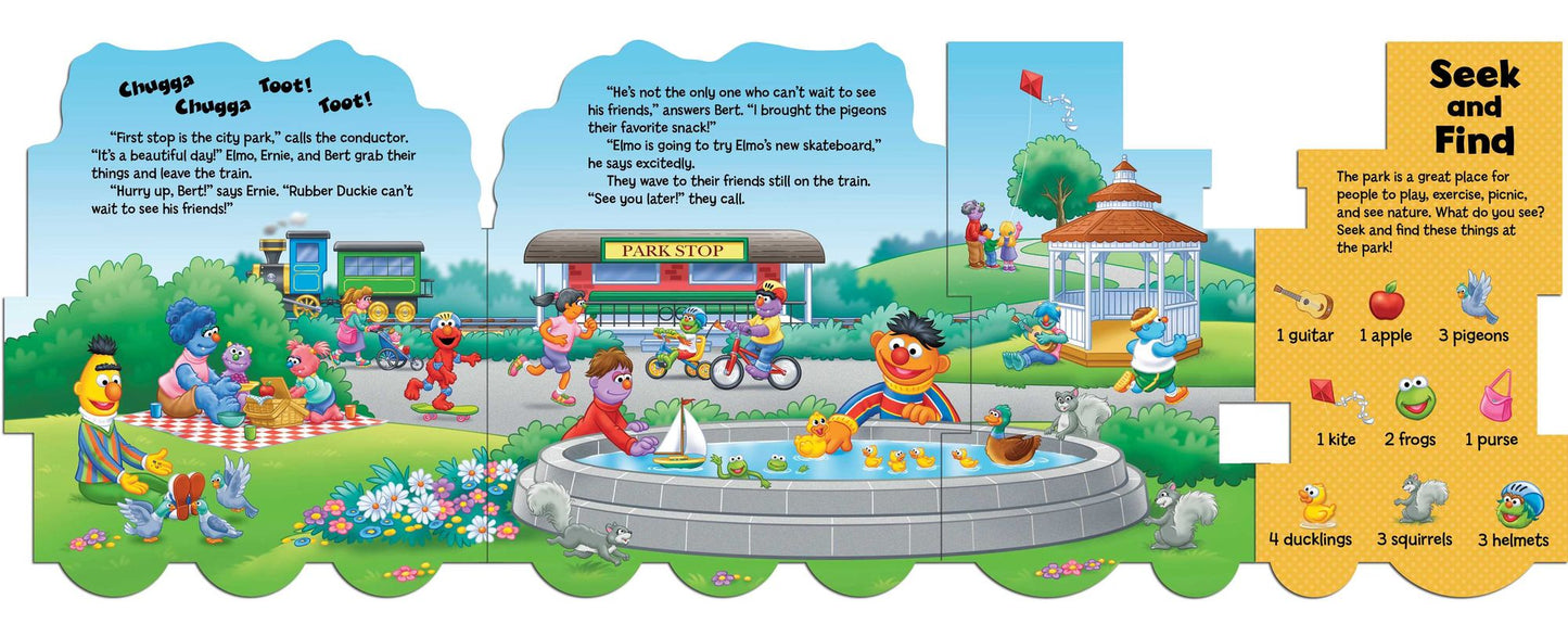 Sesame Street: All Aboard!: Storybook & Seek-And-Find Activities