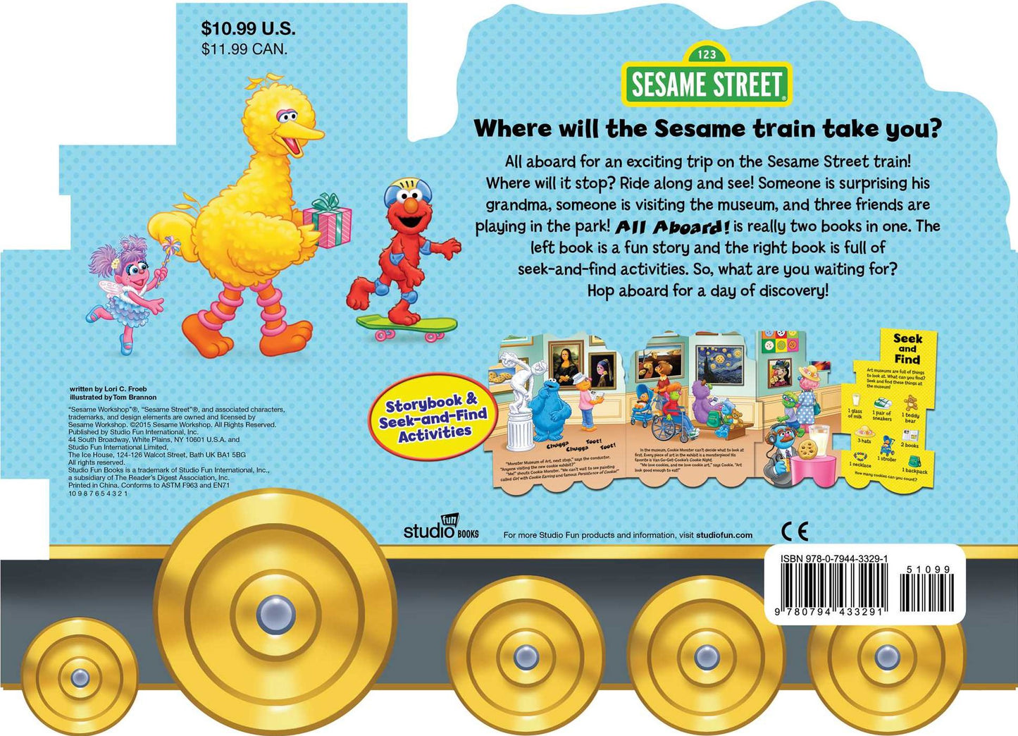 Sesame Street: All Aboard!: Storybook & Seek-And-Find Activities