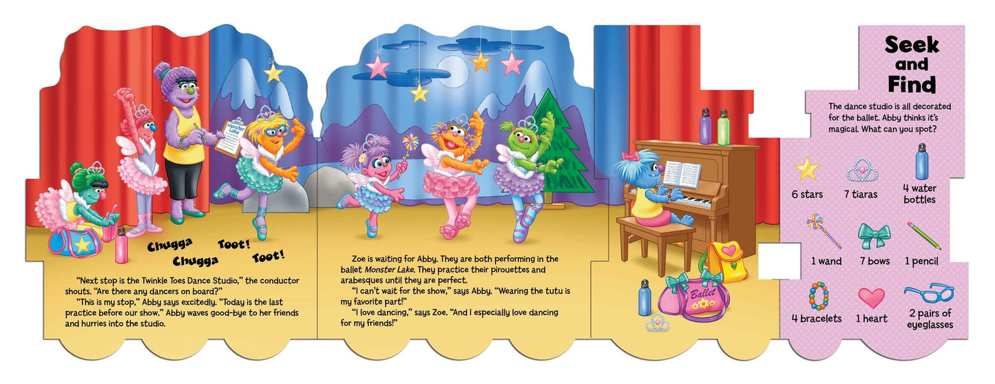 Sesame Street: All Aboard!: Storybook & Seek-And-Find Activities