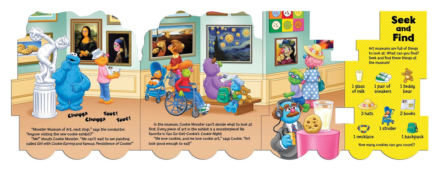 Sesame Street: All Aboard!: Storybook & Seek-And-Find Activities
