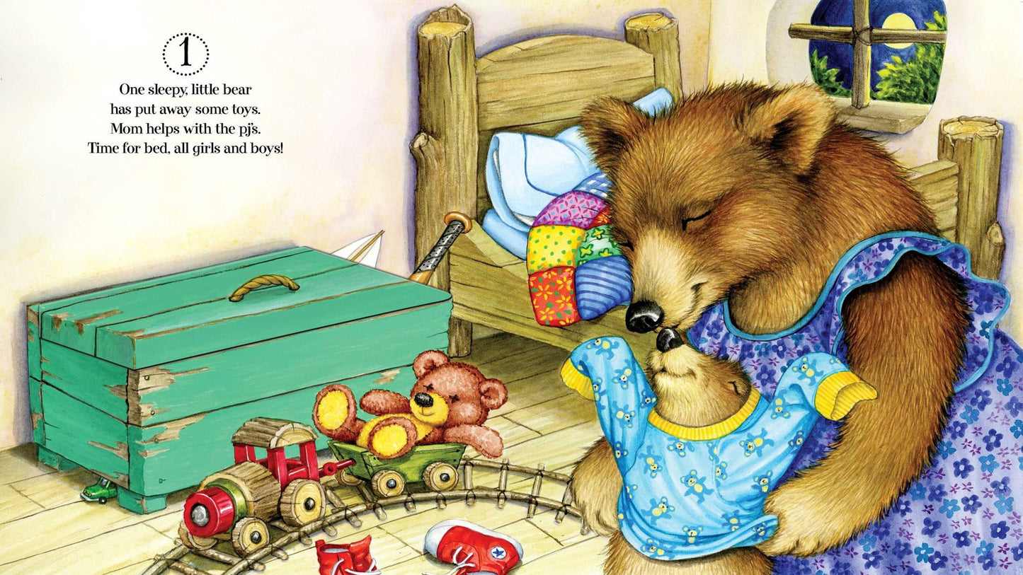 Time for Bed!: A Lift-the-Flap Counting Book