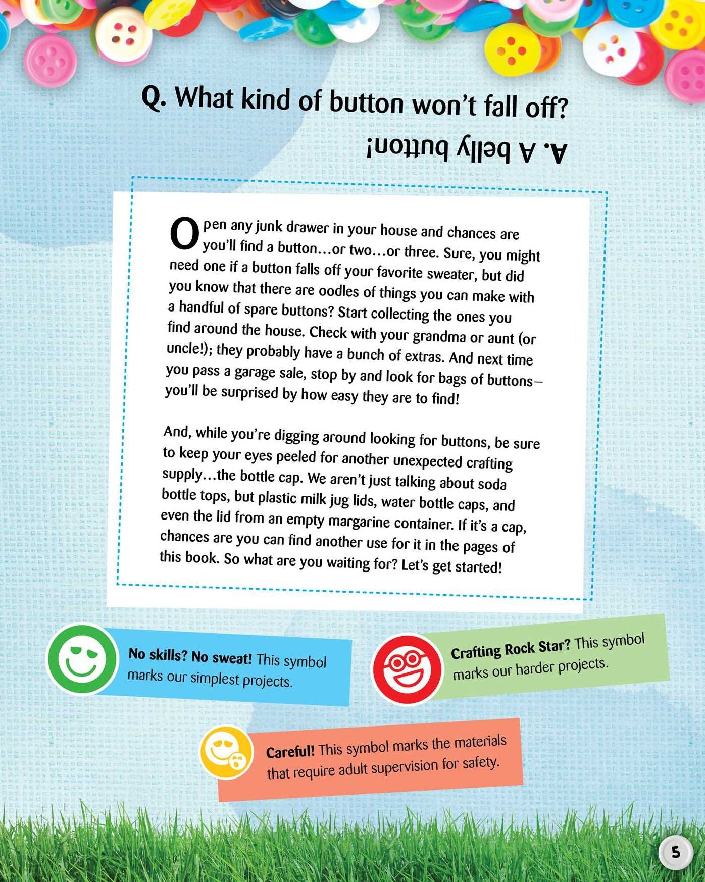 Button Mania: Buttons, Bottlecaps, and Beyond!