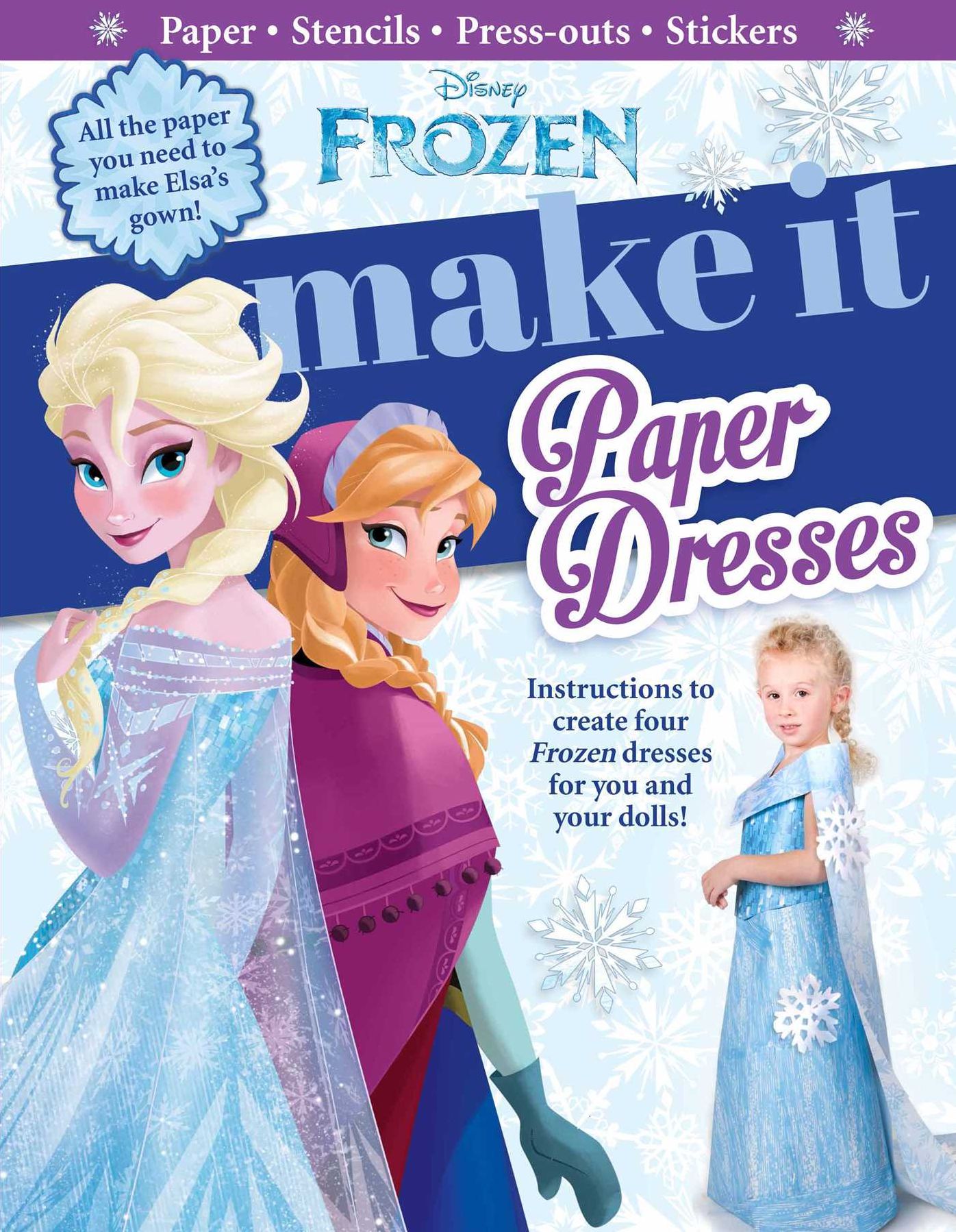 Disney Frozen: Make It Paper Dresses
