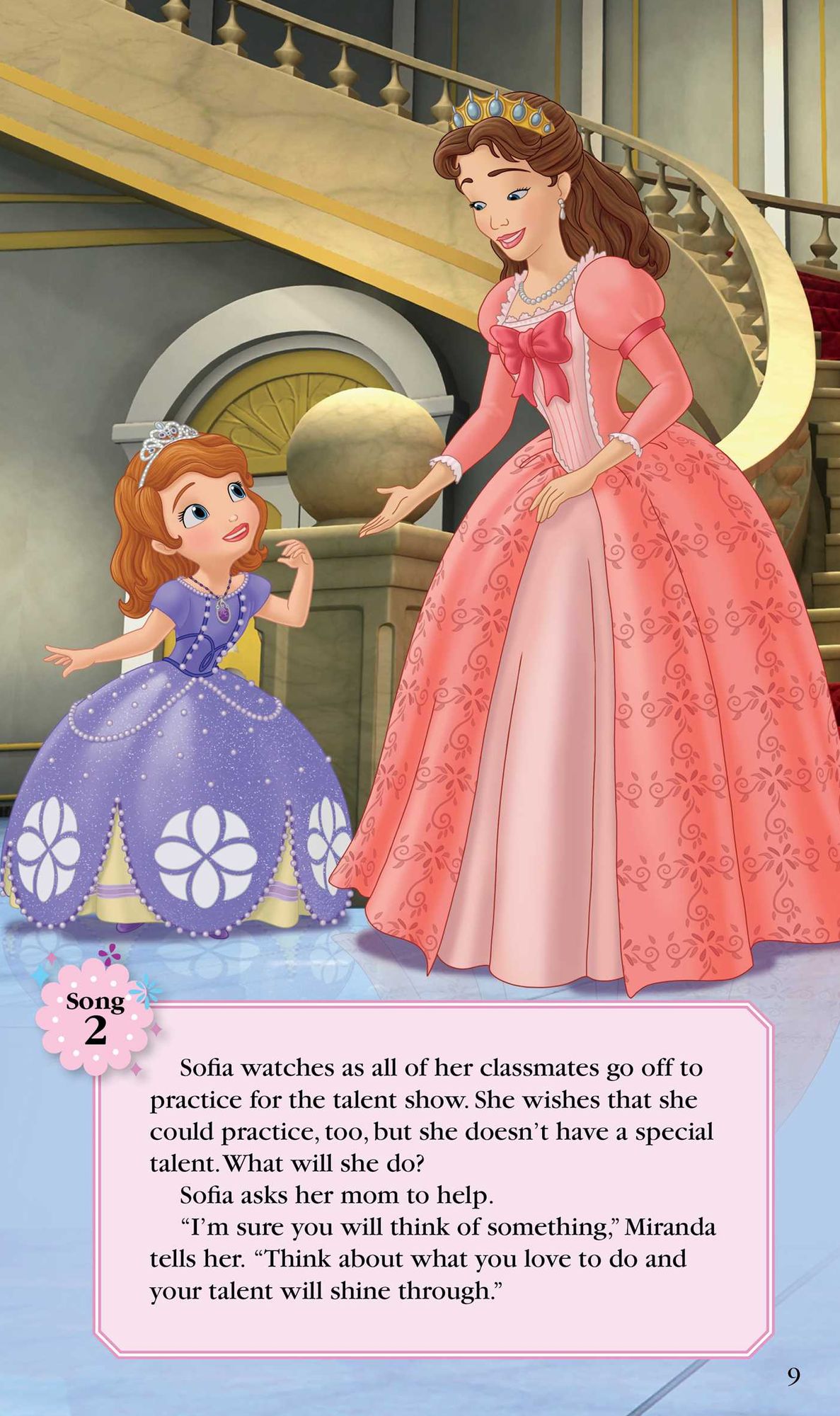Disney Sofia the First Music Player Storybook