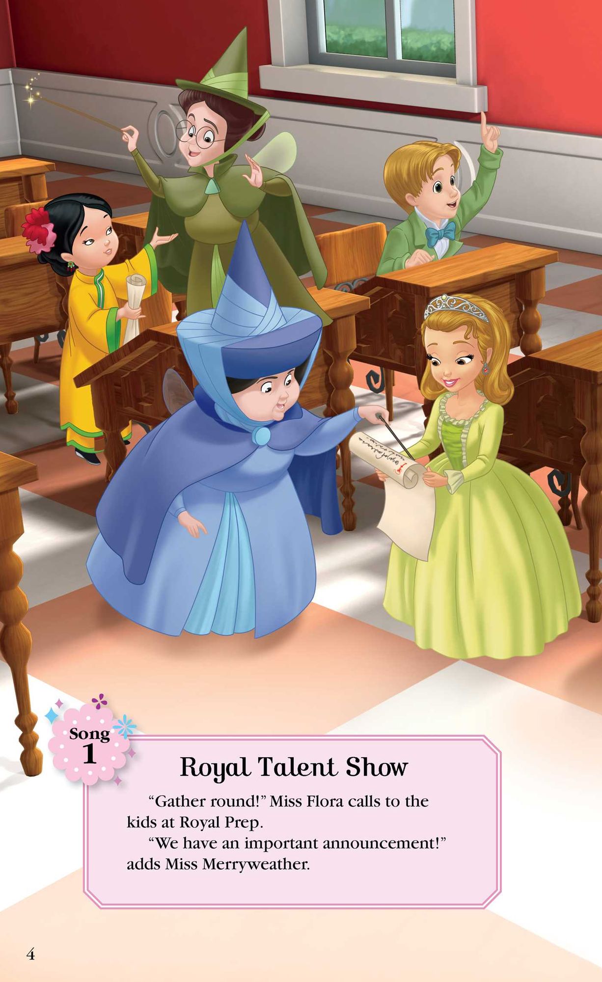 Disney Sofia the First Music Player Storybook