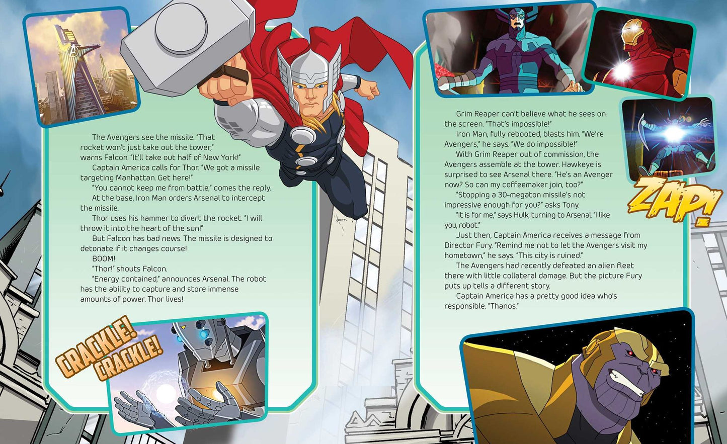 Marvel Avengers Assemble: Built for Action: Ultra Build It