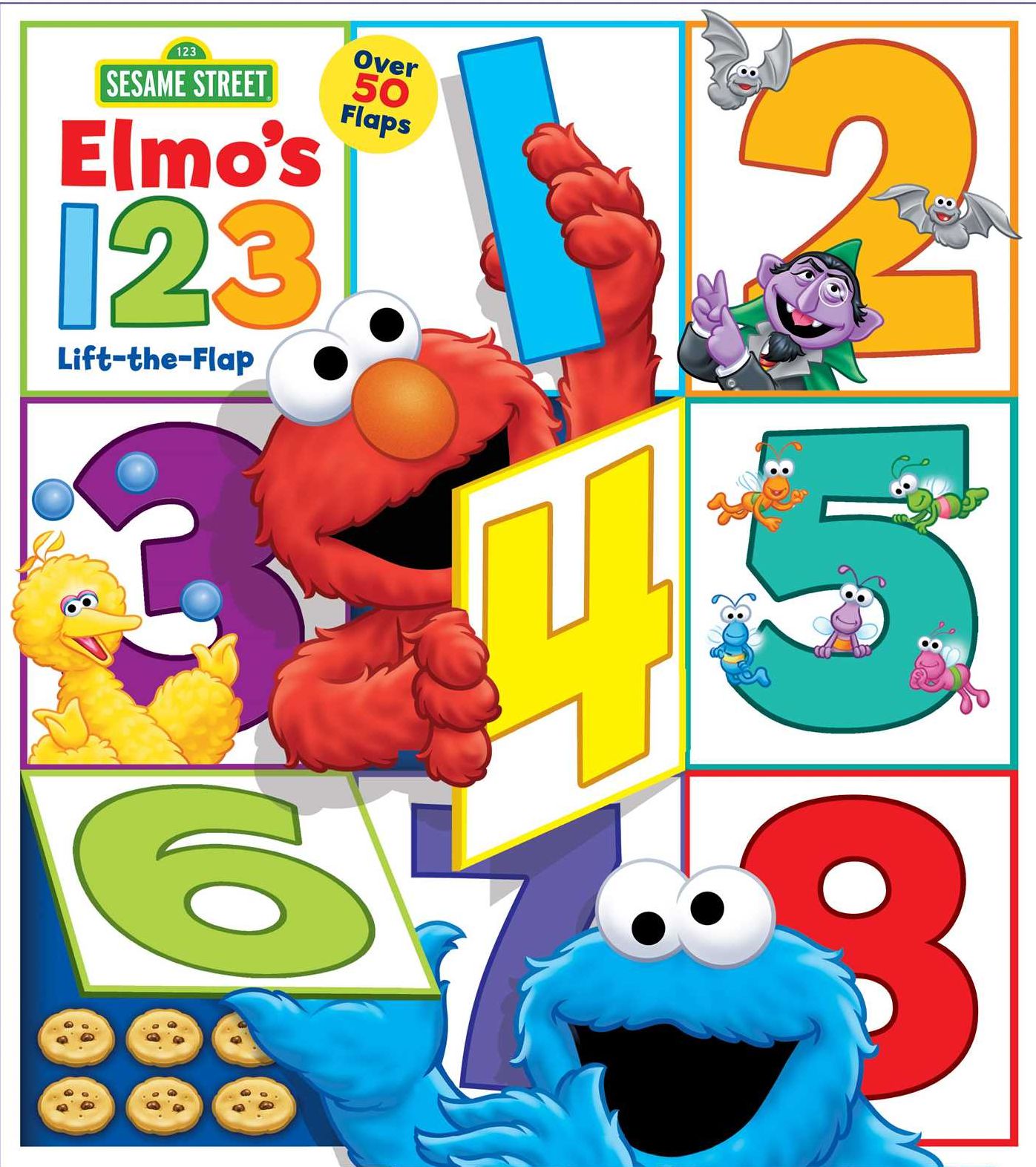 Sesame Street: Elmo's 1 2 3 Lift-the-Flap