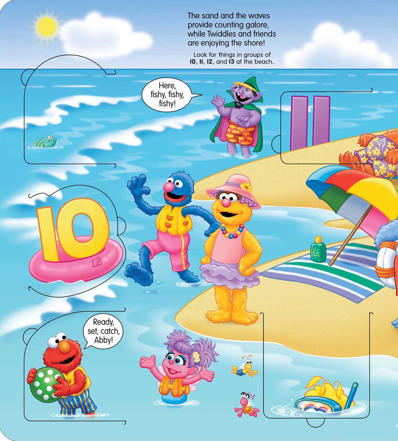 Sesame Street: Elmo's 1 2 3 Lift-the-Flap