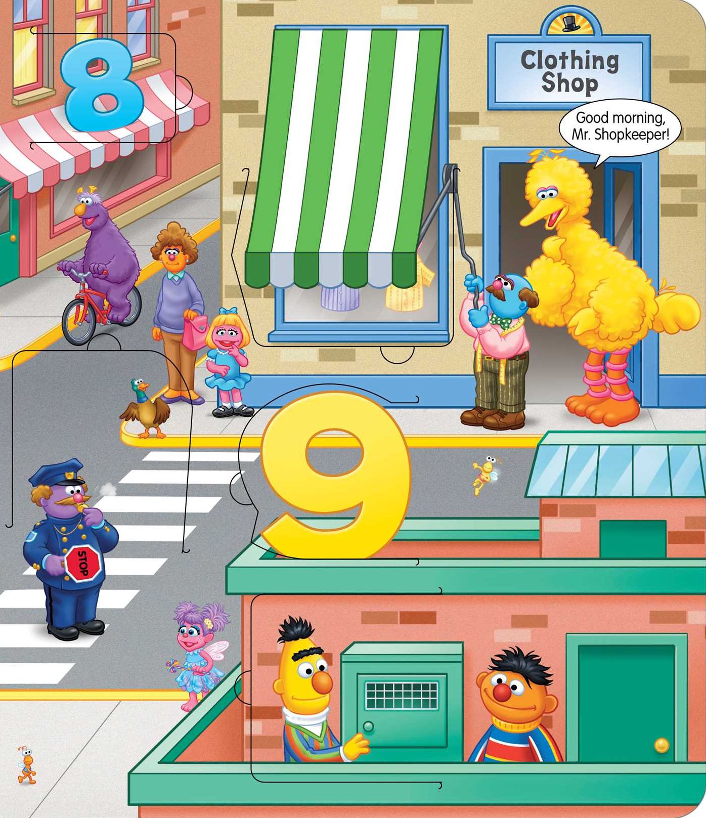 Sesame Street: Elmo's 1 2 3 Lift-the-Flap