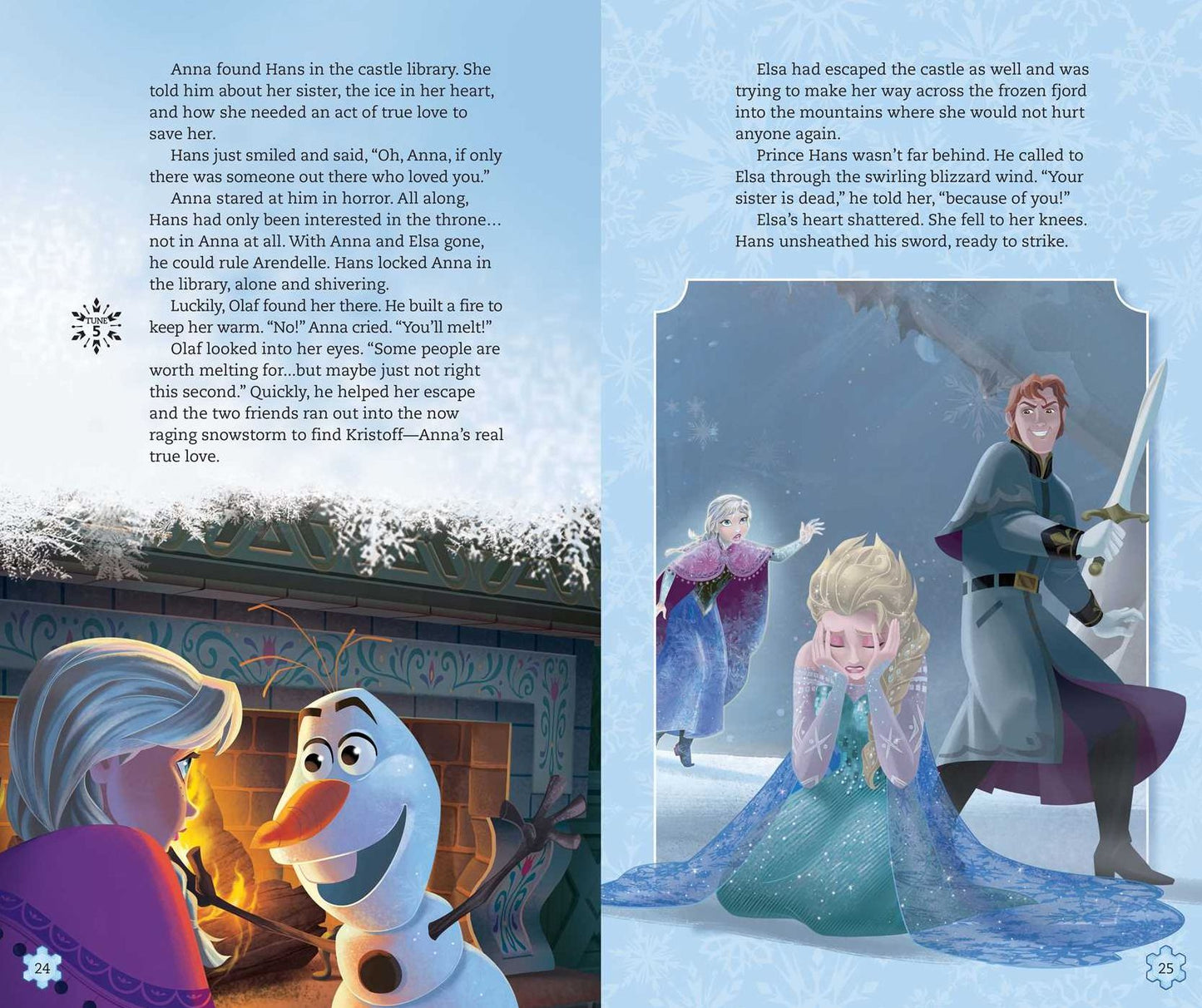 Disney Frozen Music Player Storybook