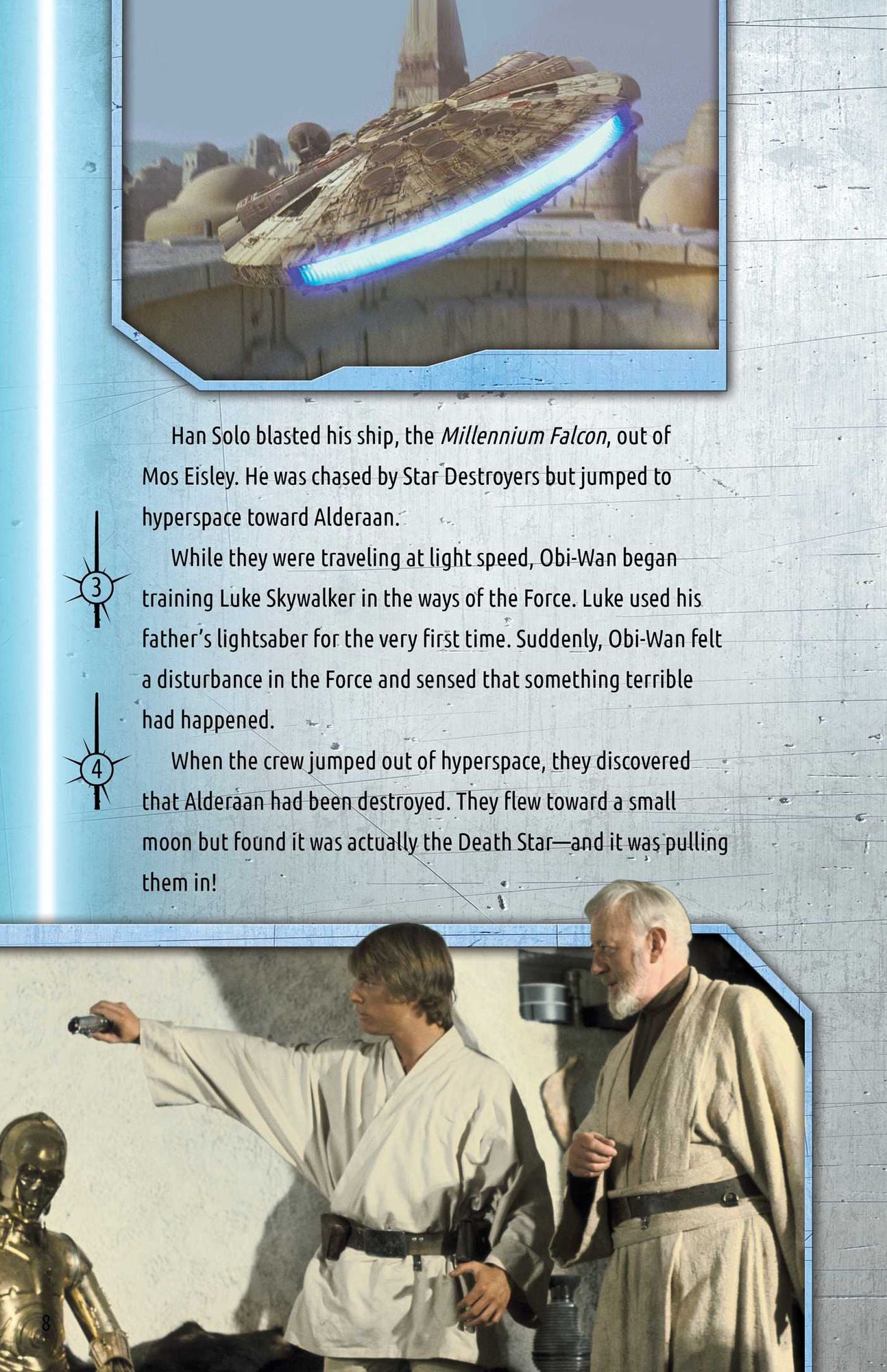 Star Wars Movie Theater Storybook & Lightsaber Projector