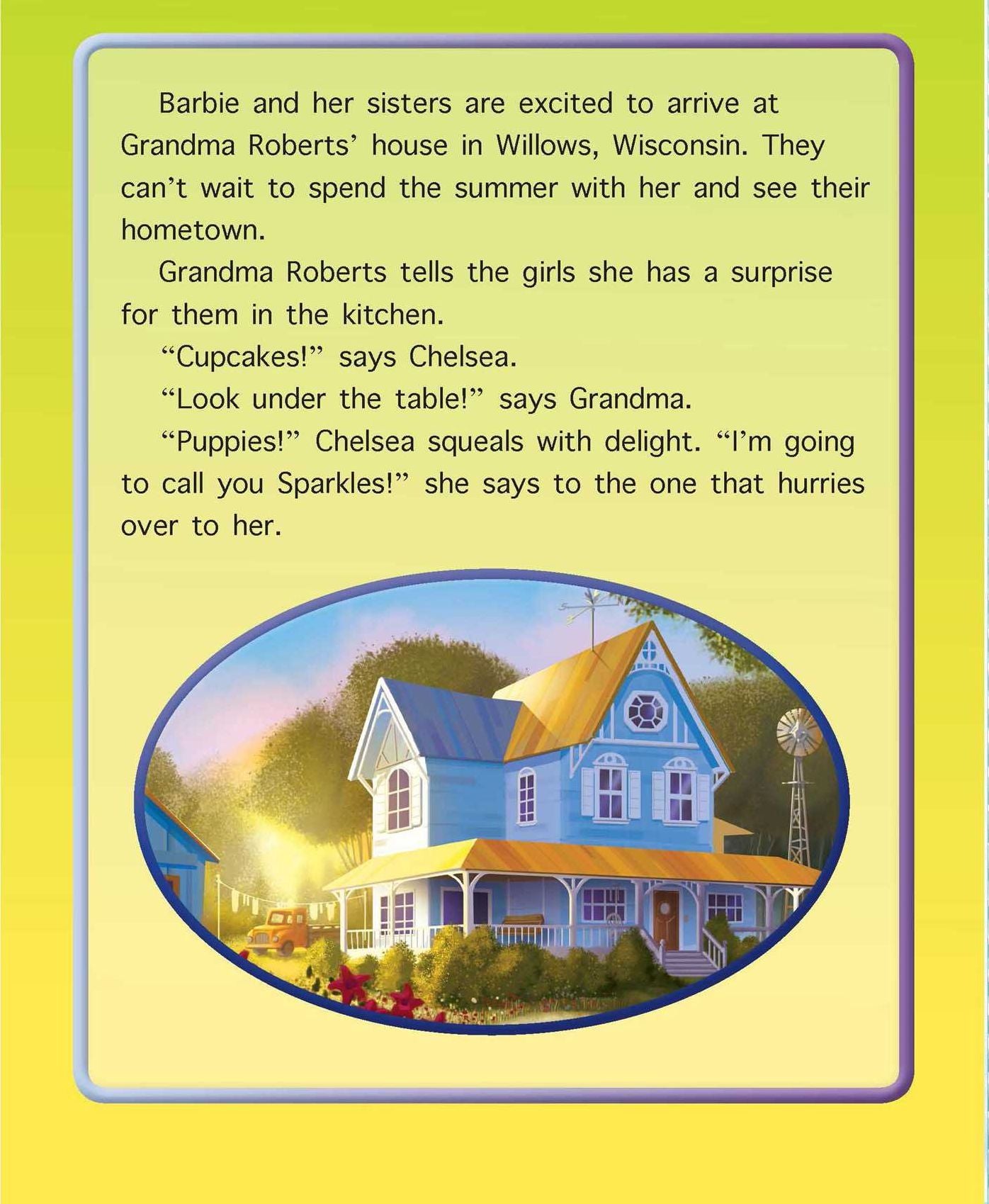 Barbie & Her Sisters in The Great Puppy Adventure: A Sliding Tab Book