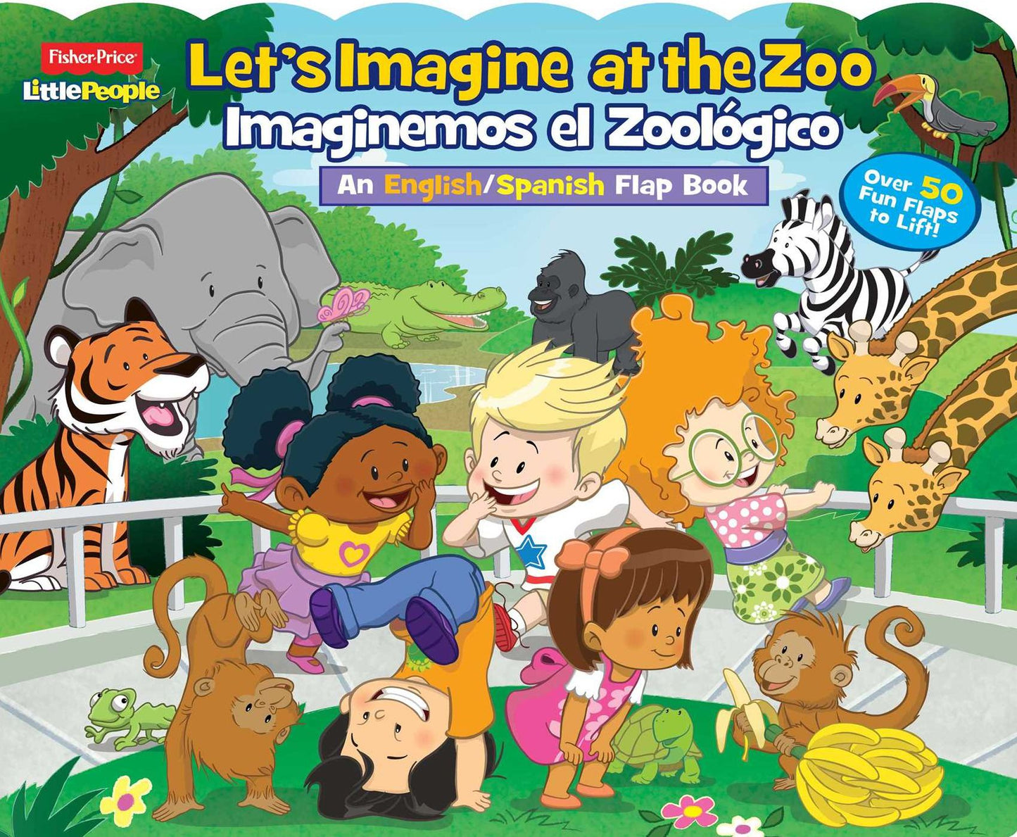 Fisher-Price Little People: Let's Imagine at the Zoo/Imaginemos el Zoologico