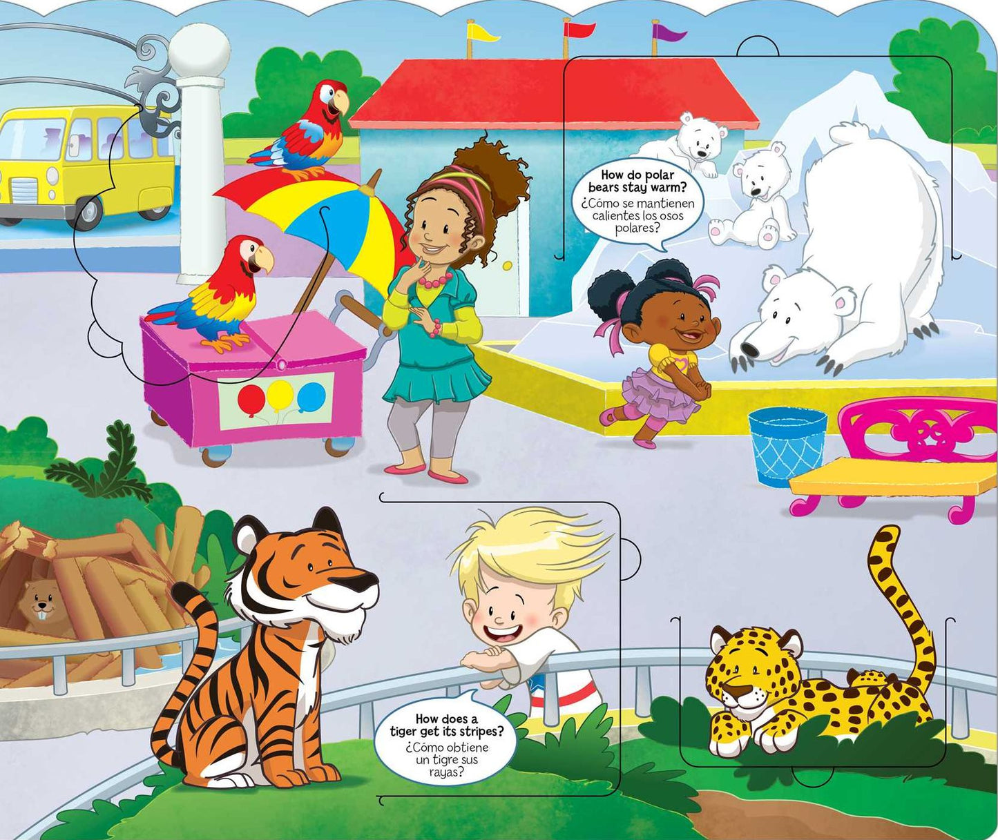 Fisher-Price Little People: Let's Imagine at the Zoo/Imaginemos el Zoologico