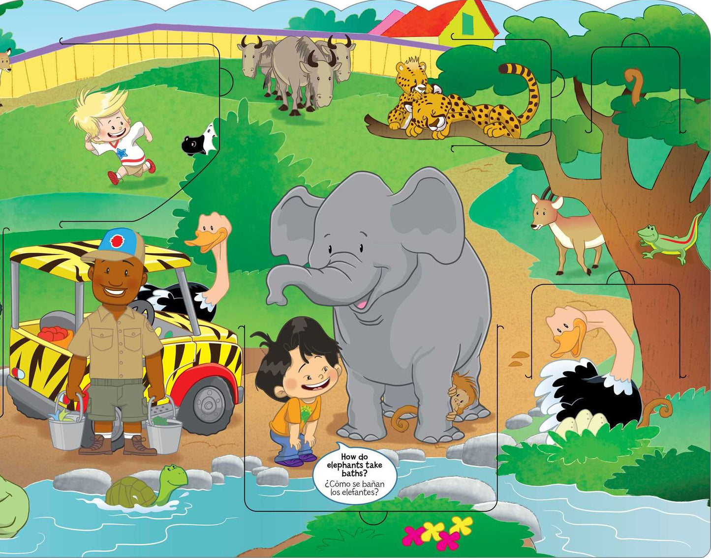 Fisher-Price Little People: Let's Imagine at the Zoo/Imaginemos el Zoologico