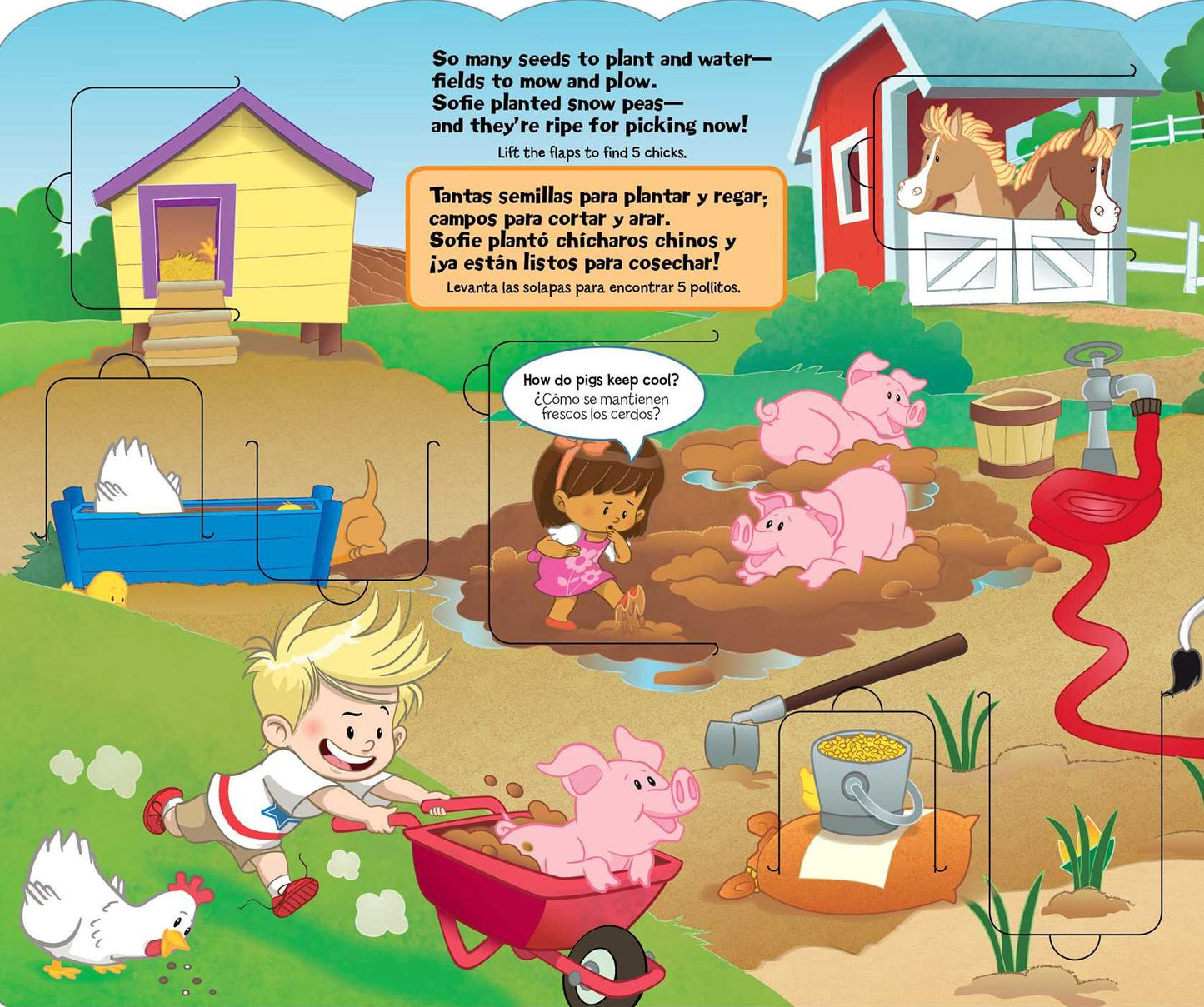 Fisher-Price Little People: Let's Imagine at the Farm/Imaginemos la Granja