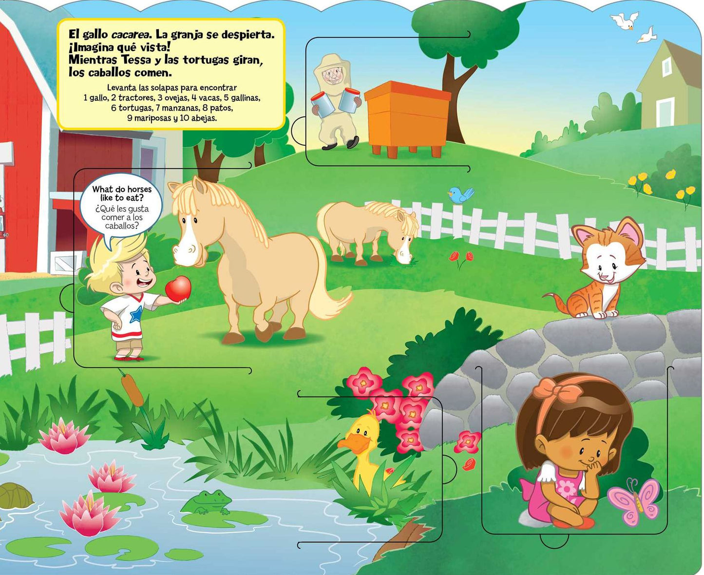 Fisher-Price Little People: Let's Imagine at the Farm/Imaginemos la Granja