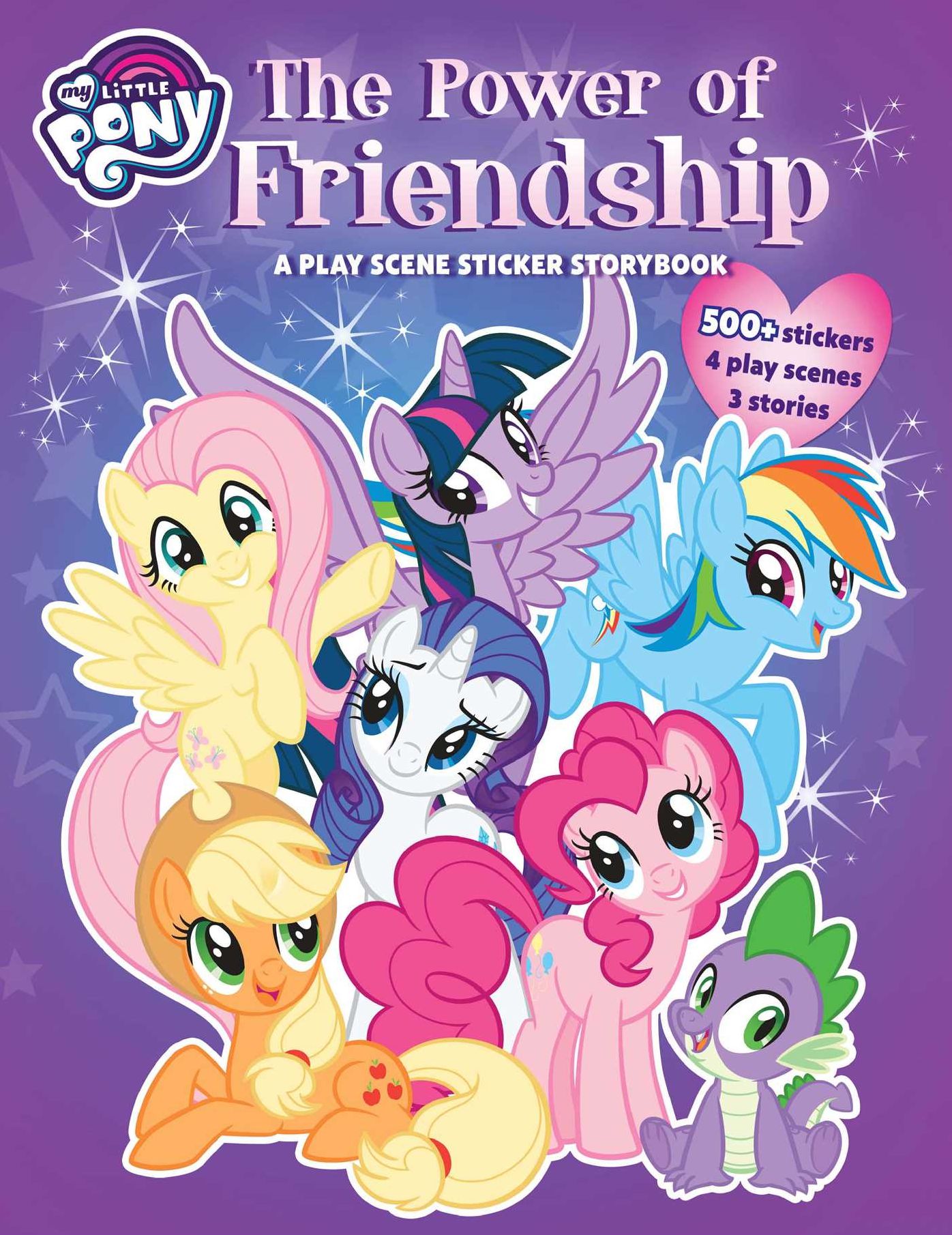 My Little Pony: The Power of Friendship: A Play Scene Sticker Storybook