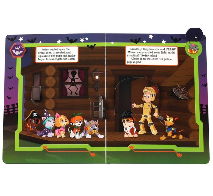 PAW Patrol: Pup-tastic Halloween: A Spooky Lift-the-Flap Book