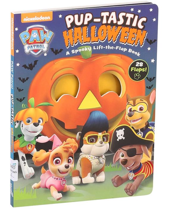 PAW Patrol: Pup-tastic Halloween: A Spooky Lift-the-Flap Book