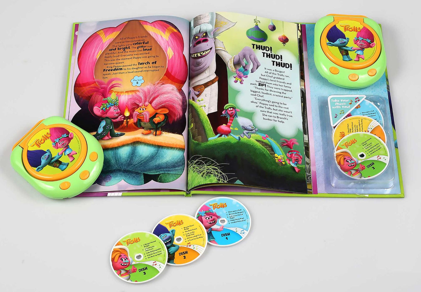 DreamWorks Trolls Music Player Storybook