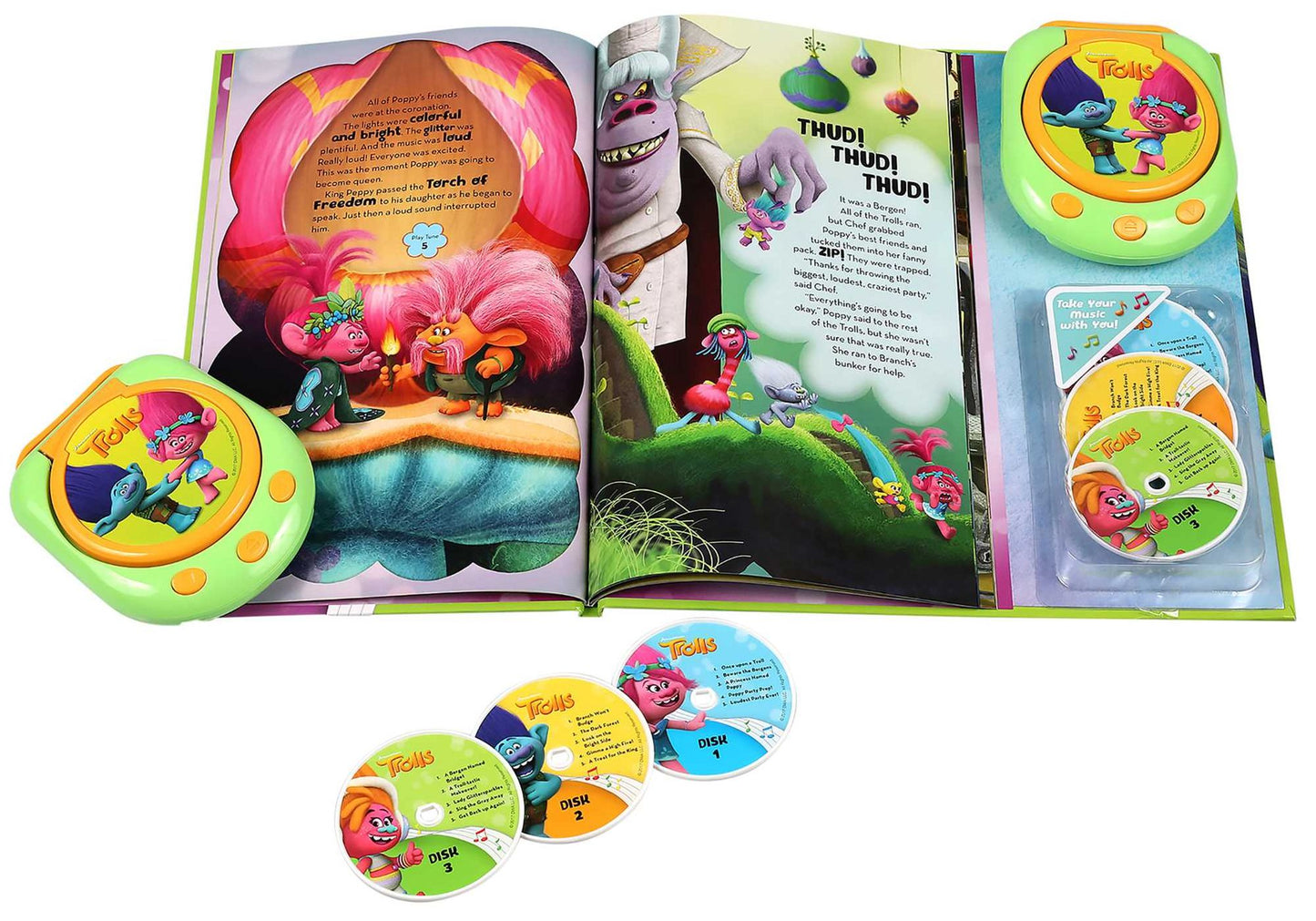 DreamWorks Trolls Music Player Storybook