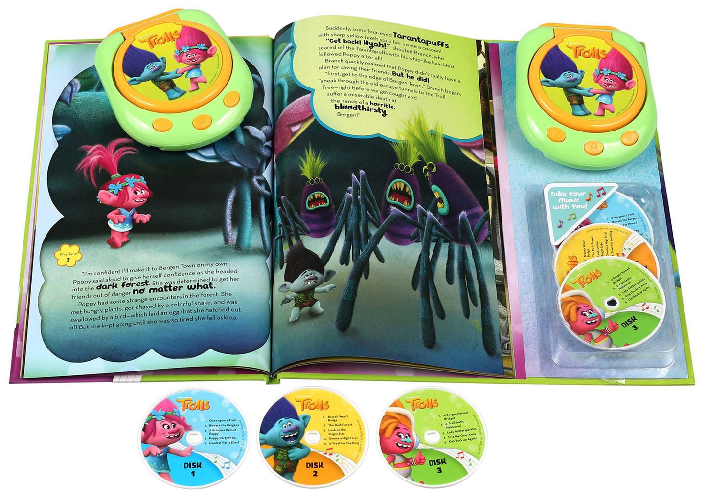 DreamWorks Trolls Music Player Storybook