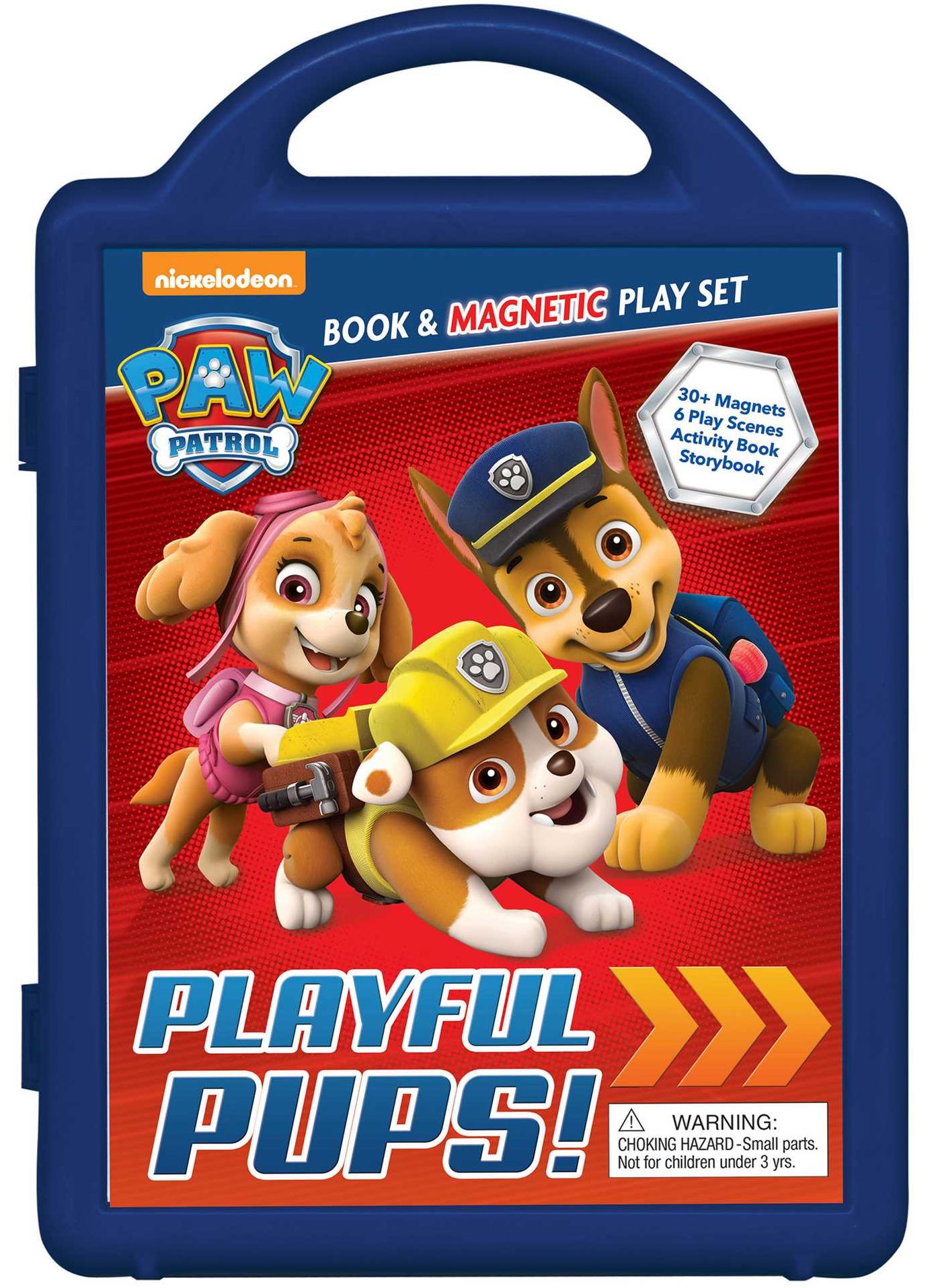 PAW Patrol: Playful Pups!: Book & Magnetic Playset