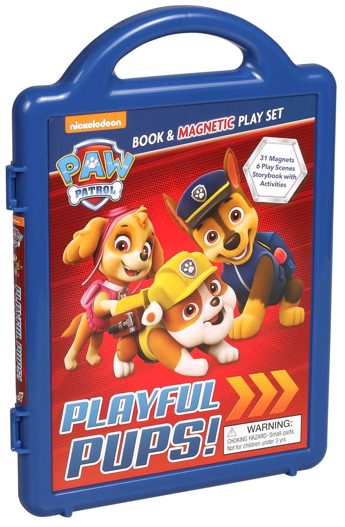 PAW Patrol: Playful Pups!: Book & Magnetic Playset