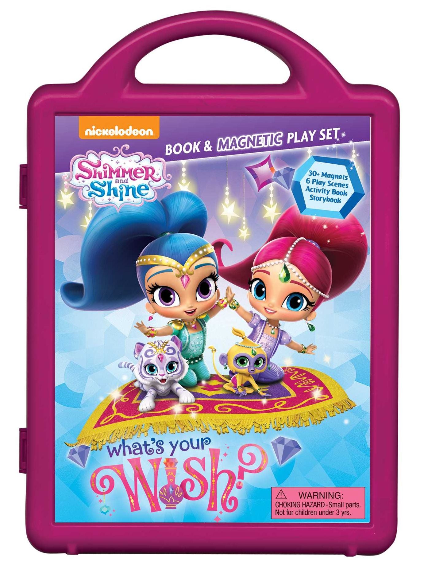 Shimmer and Shine: What's Your Wish?: Book & Magnetic Playset