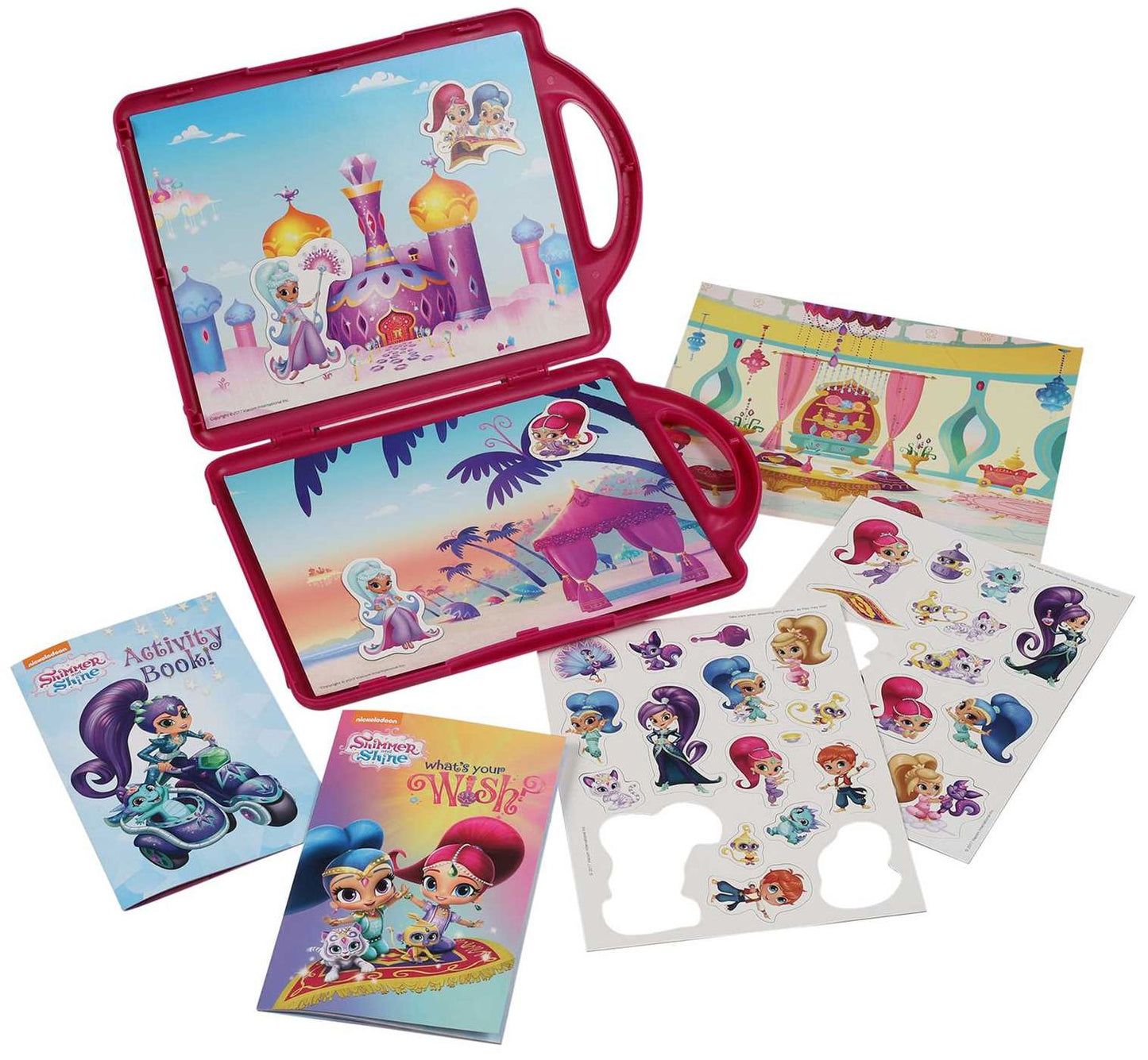 Shimmer and Shine: What's Your Wish?: Book & Magnetic Playset