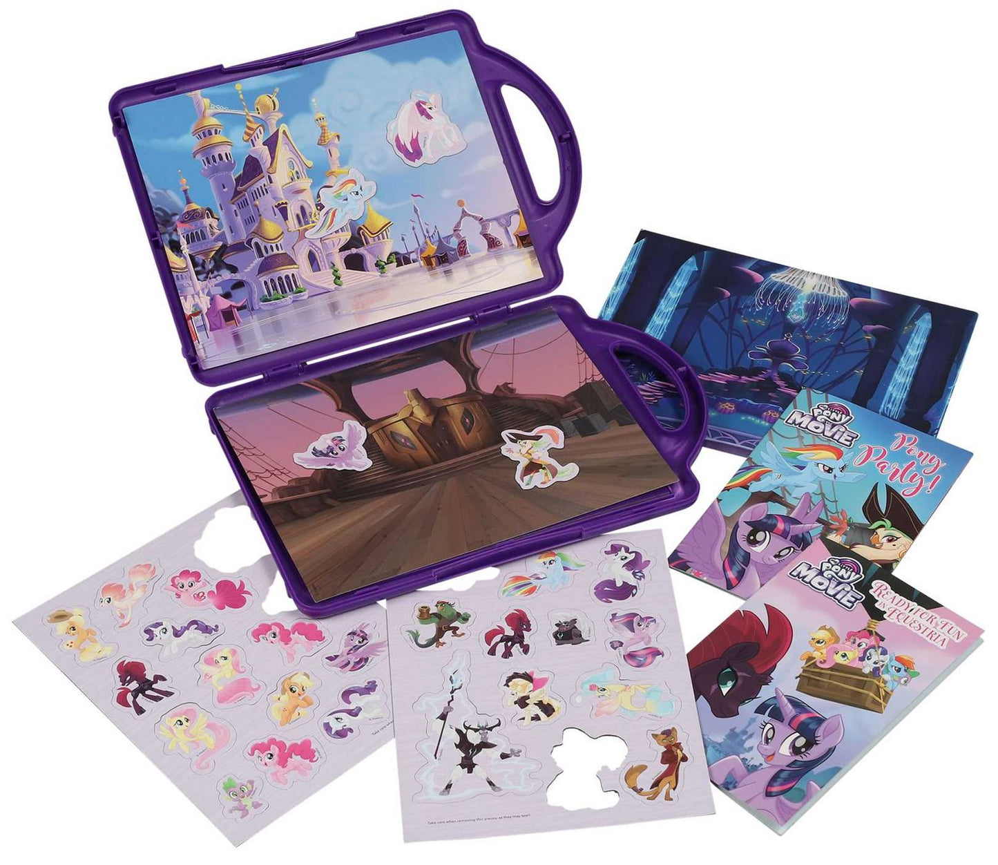 My Little Pony the Movie: Book & Magnetic Playset
