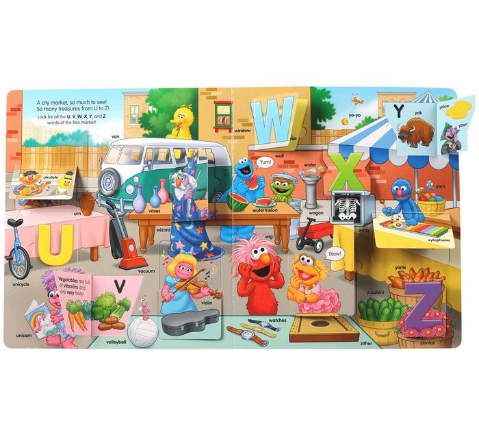 Sesame Street: Elmo's ABC Lift-the-Flap