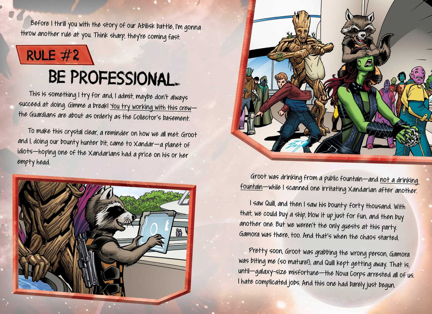 Marvel Guardians of the Galaxy: Rocket's Rules: Tips & Tricks for Intergalactic Survival