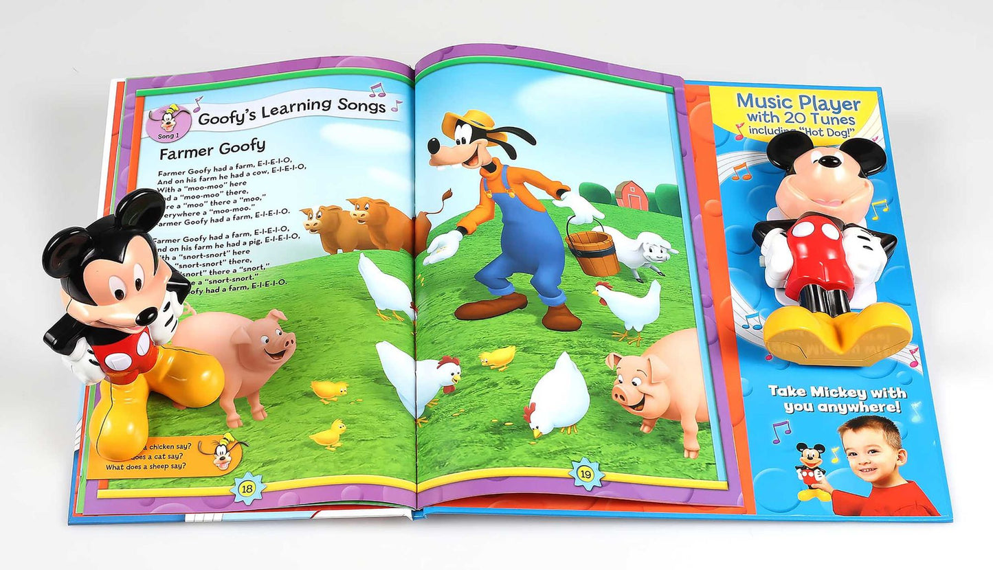 Disney Mickey Mouse Clubhouse Take-Along Tunes: Book with Music Player