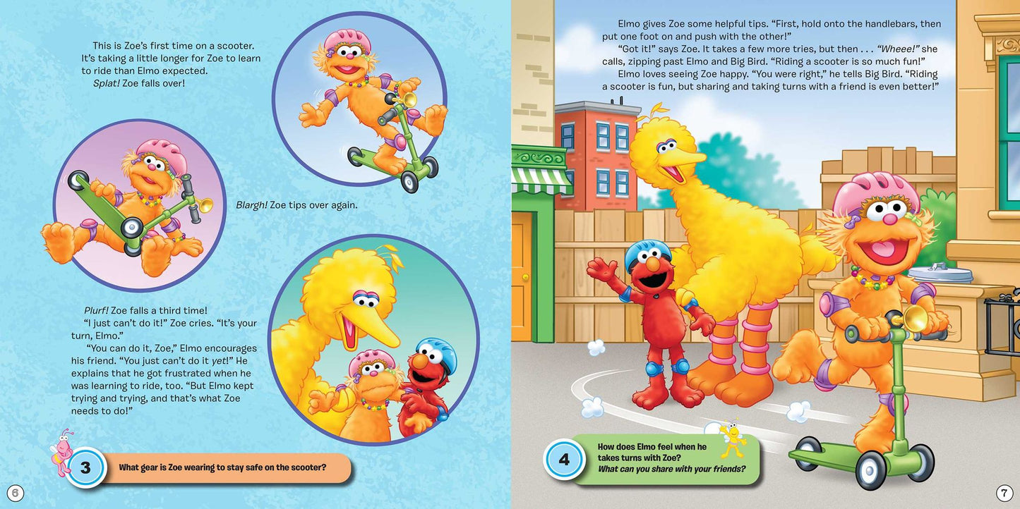 Sesame Street: Friends to Count On!: Storybook & CarryAlong Projector