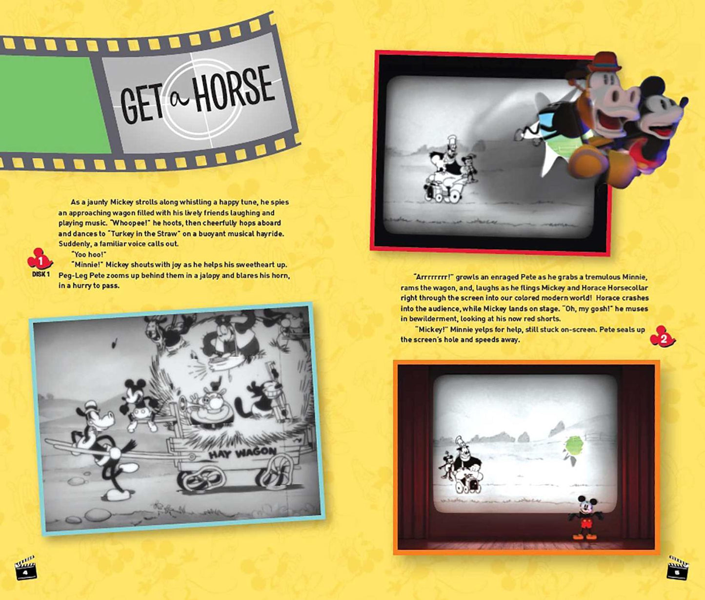 Disney Mickey Mouse Movie Theater : Storybook & Movie Projector