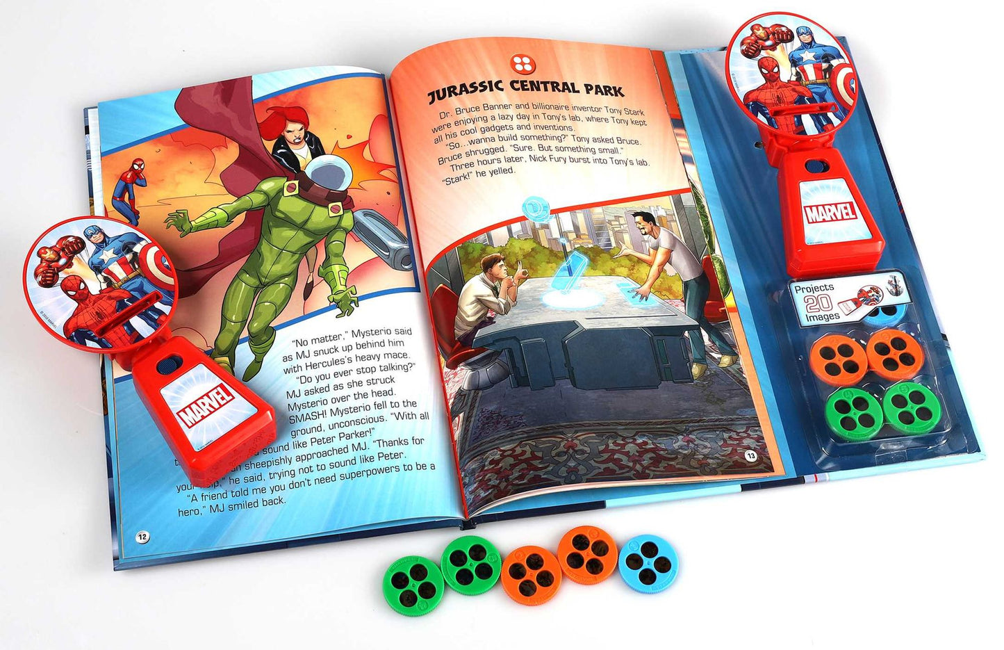 Marvel Movie Theater Storybook & Movie Projector