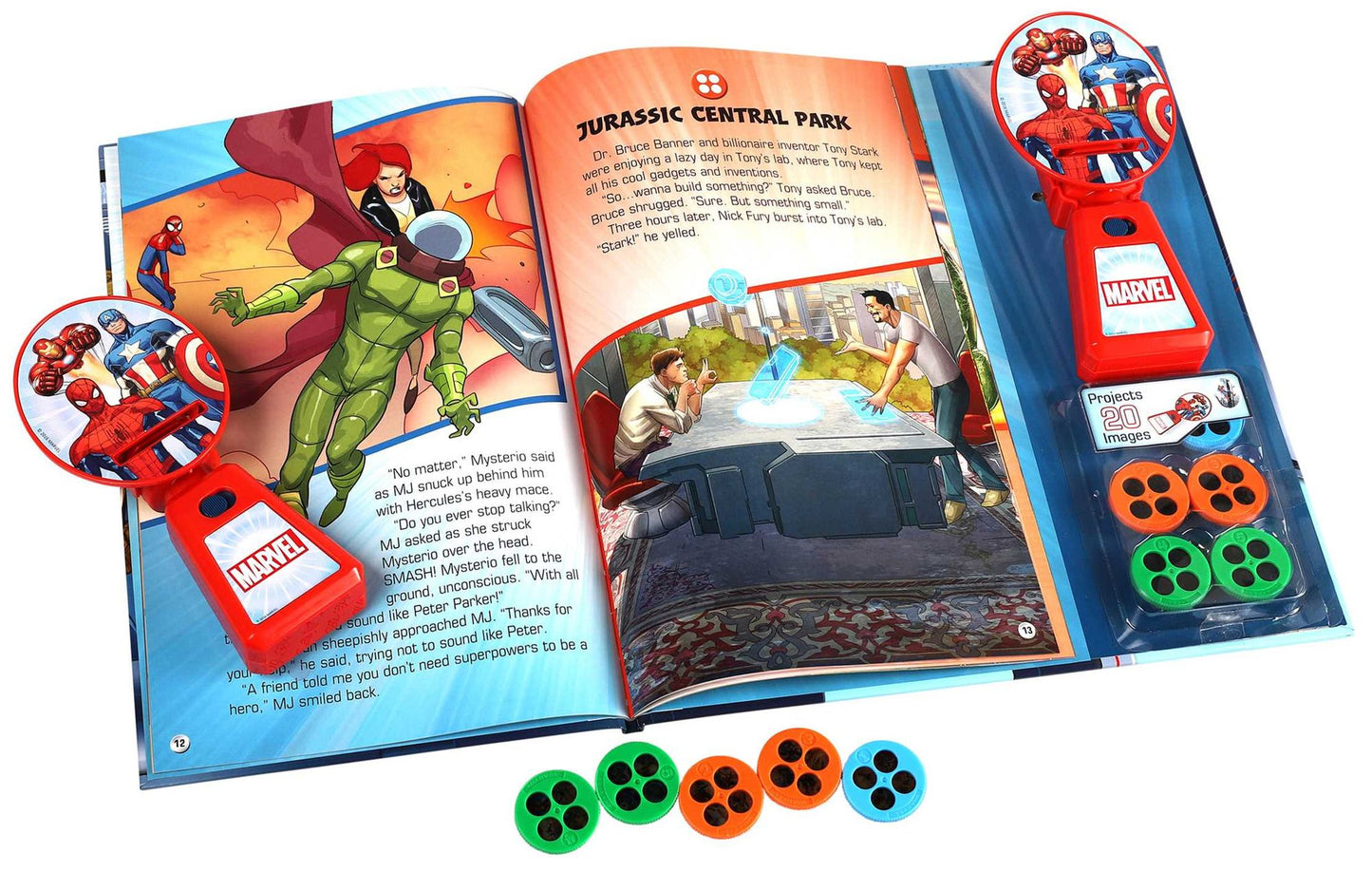 Marvel Movie Theater Storybook & Movie Projector