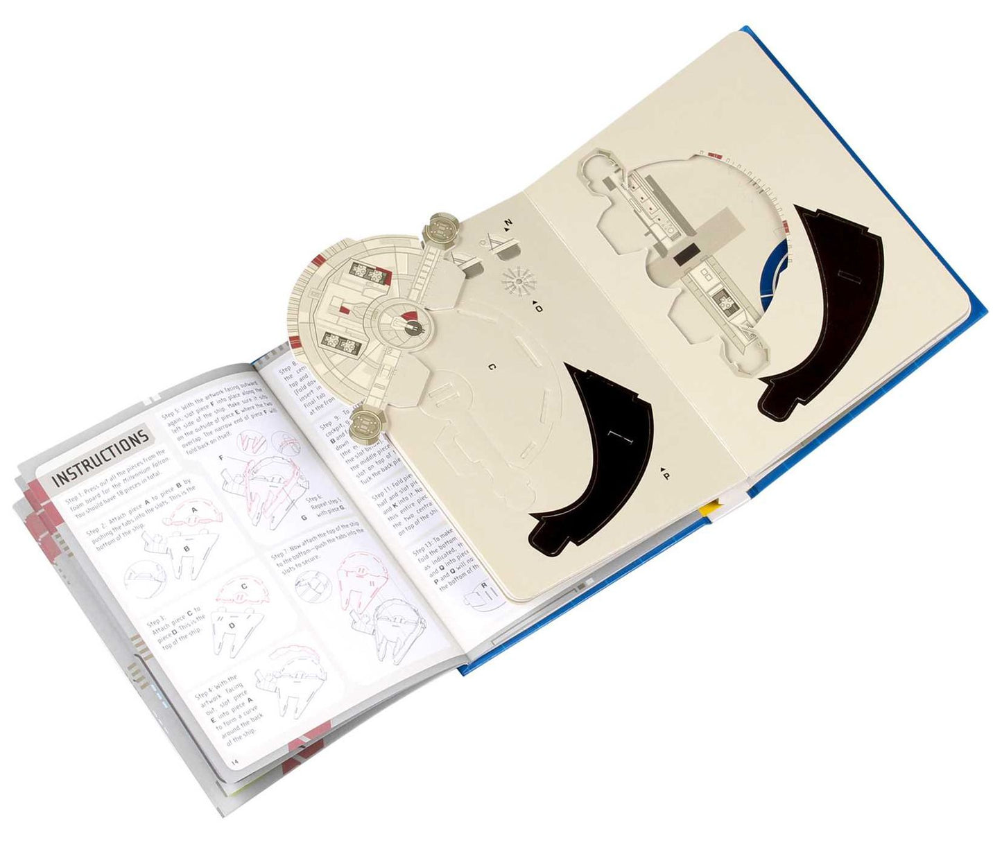 Star Wars: Millennium Falcon Book and Mini Model