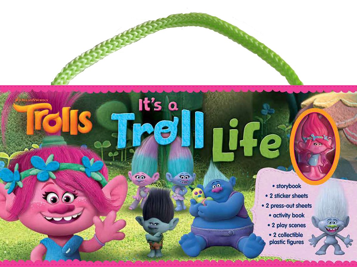 DreamWorks Trolls Take Along Play Box