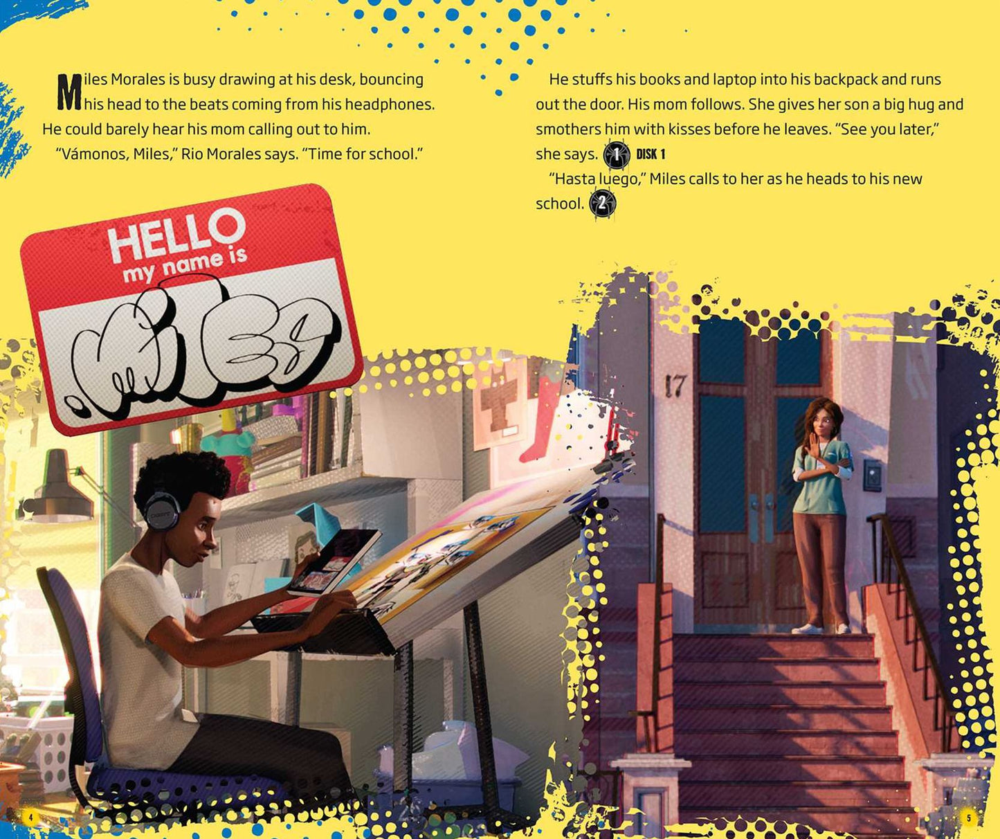 Marvel Spider-Man: Into the Spider-Verse Movie Theater Storybook