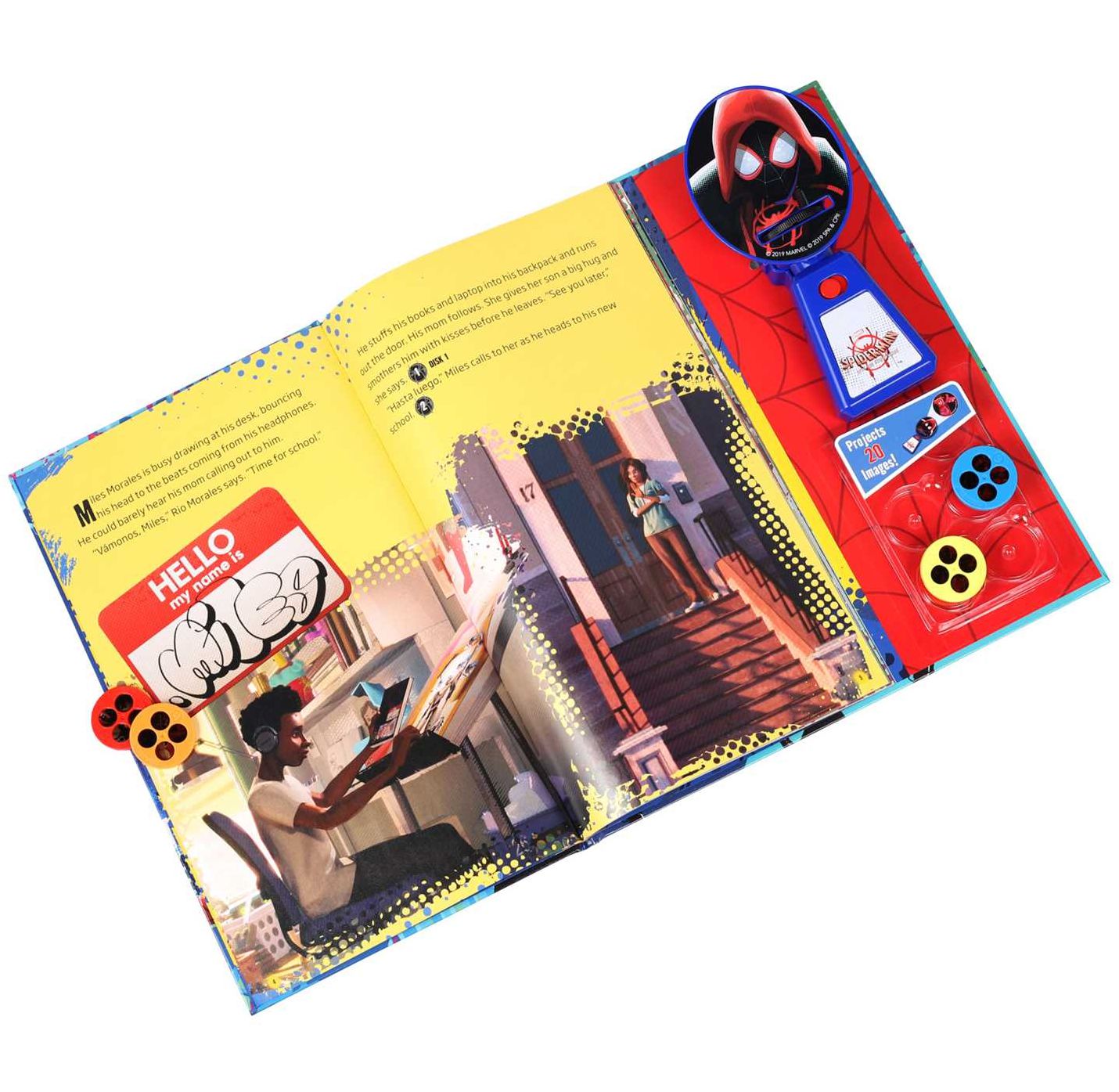 Marvel Spider-Man: Into the Spider-Verse Movie Theater Storybook