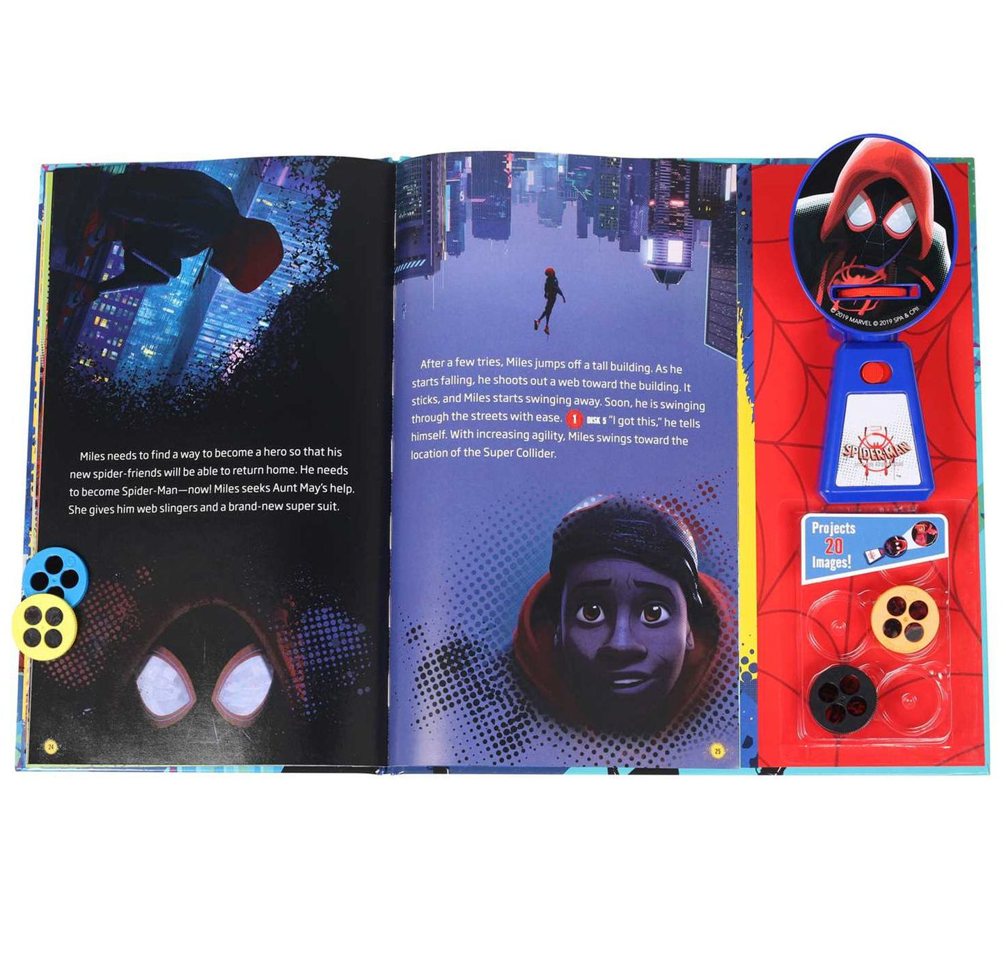 Marvel Spider-Man: Into the Spider-Verse Movie Theater Storybook
