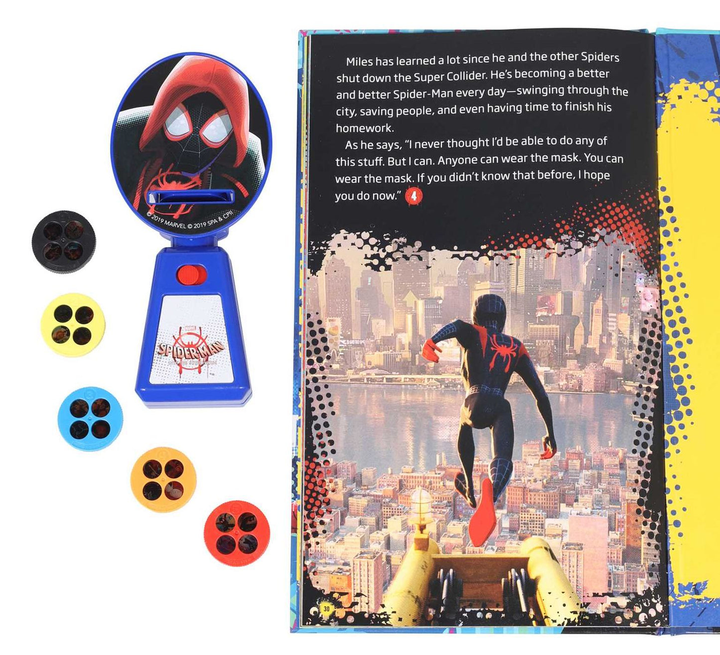 Marvel Spider-Man: Into the Spider-Verse Movie Theater Storybook